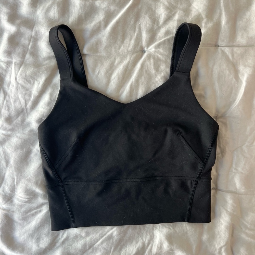 Lululemon Cropped Tank Size 4